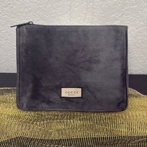 Gucci Black Velvet Bag